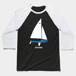 Interlake Sailboat Baseball T-Shirt